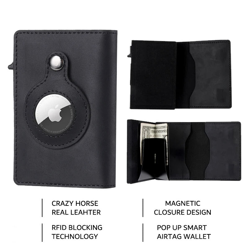 RFID Pop Up Wallet With Air Tag